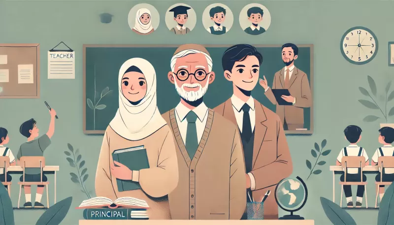 كلمة شكر وتقدير للمعلم والمدير