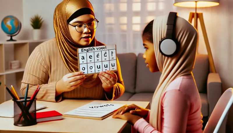 الحروف المتحركة في اللغة الإنجليزية