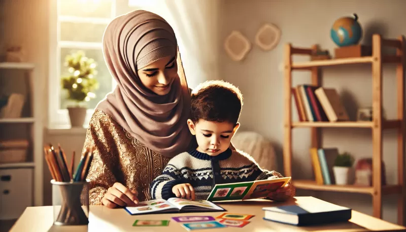 تجربتي في تعليم ابني القراءة