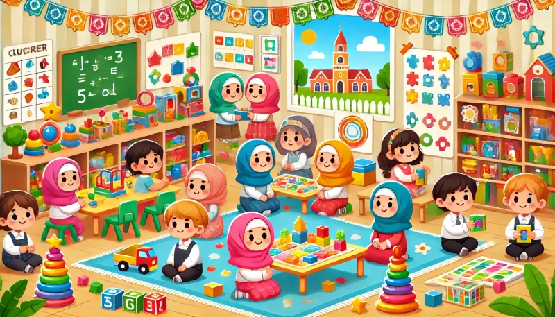 ألعاب تربوية للأطفال 5 سنوات