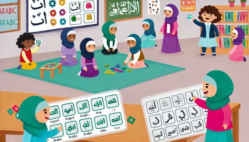 ألعاب تربوية في اللغة العربية