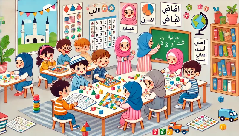 ألعاب تعليمية للابتدائي