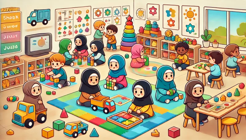 ألعاب تعليمية للأطفال 4 سنوات