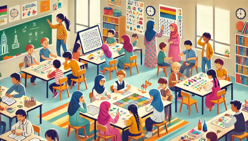 ألعاب تعليمية مدرسية