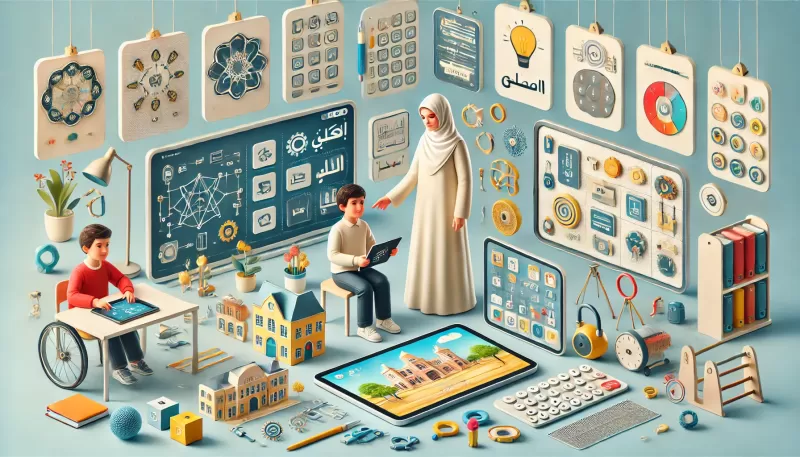 وسائل تعليم ذوي الاحتياجات الخاصة