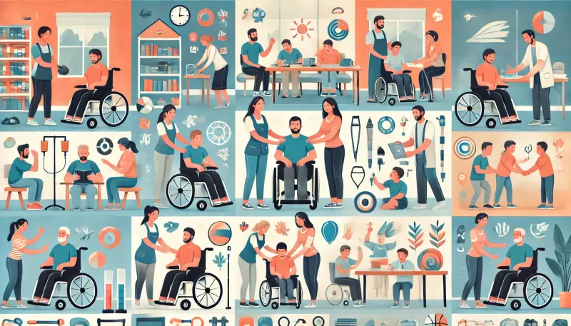 مشروع تأهيل ذوي الاحتياجات الخاصة